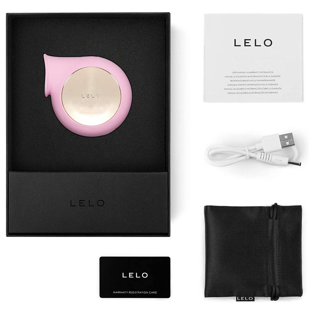 Lelo Sila Pink Sonic Wave Clitoral Massager - Eroticon Ltd