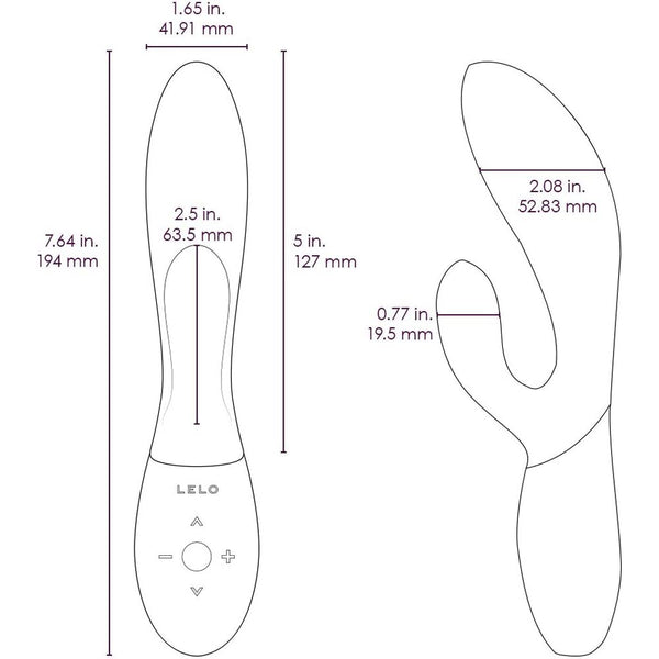 Lelo Ina Wave 2 Luxury Rechargeable Vibe Plum - Eroticon Ltd