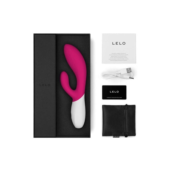 Lelo Ina Wave 2 Luxury Rechargeable Vibe Cerise - Eroticon Ltd