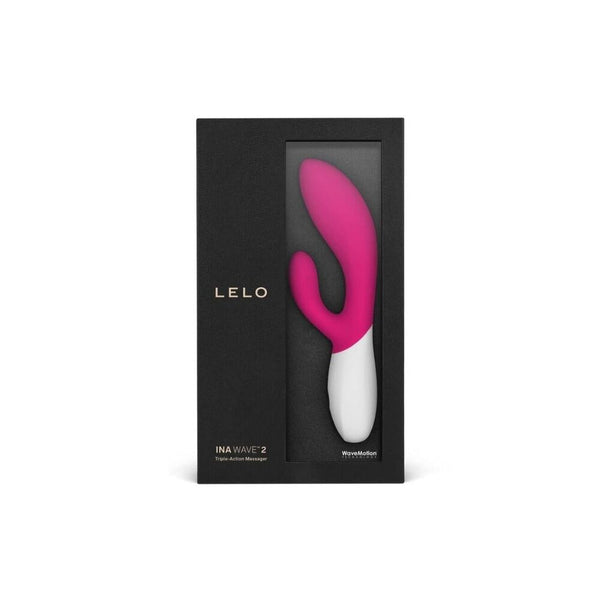 Lelo Ina Wave 2 Luxury Rechargeable Vibe Cerise - Eroticon Ltd