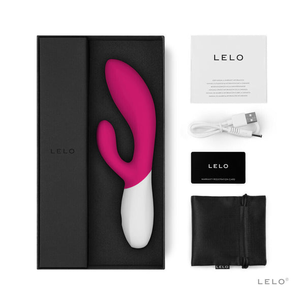 Lelo Ina Wave 2 Luxury Rechargeable Vibe Cerise - Eroticon Ltd