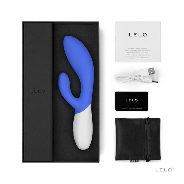 Lelo Ina Wave 2 Luxury Rechargeable Vibe Blue - Eroticon Ltd