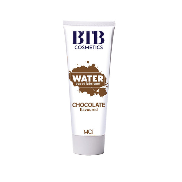 BTB Chocolate Flavoured Water Based Lubricant 100ml - Eroticon Ltd