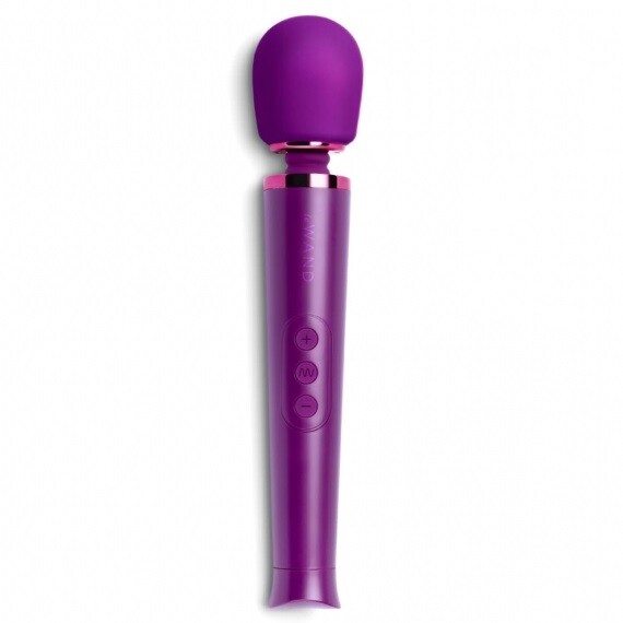 Le Wand Petite Rechargeable Vibrating Massager Dark Cherry - Eroticon Ltd