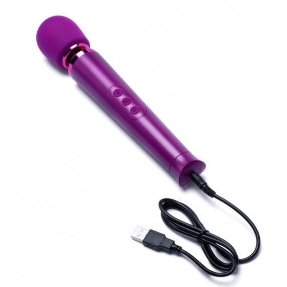 Le Wand Petite Rechargeable Vibrating Massager Dark Cherry - Eroticon Ltd
