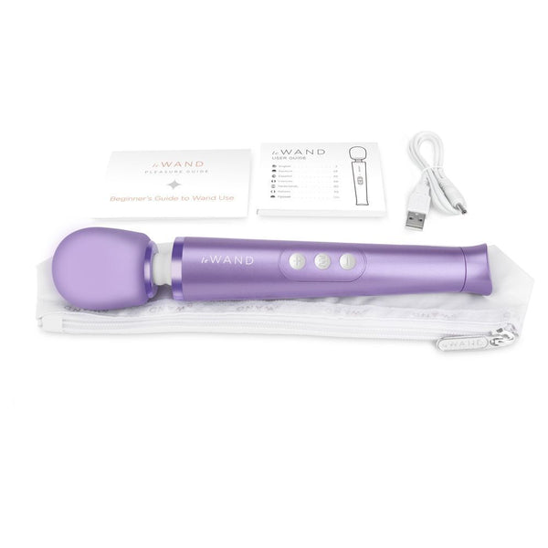 Le Wand Petite Rechargeable Vibrating Massager Violet - Eroticon Ltd