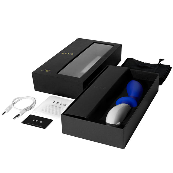Lelo Loki Luxury Prostate Massager Blue - Eroticon Ltd
