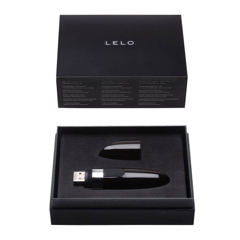 Lelo Mia Version 2 Black USB Luxury Rechargeable Vibrator - Eroticon Ltd