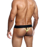 Male Basics Neon Thong Yellow - Eroticon Ltd