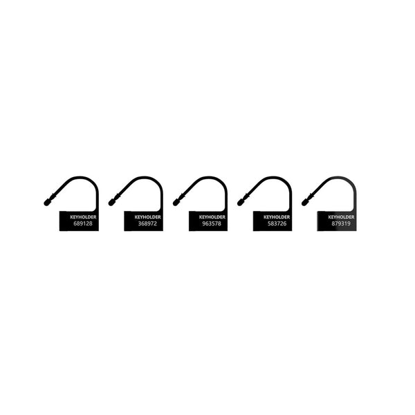 Man Cage Black Spare Locks x5 - Eroticon Ltd