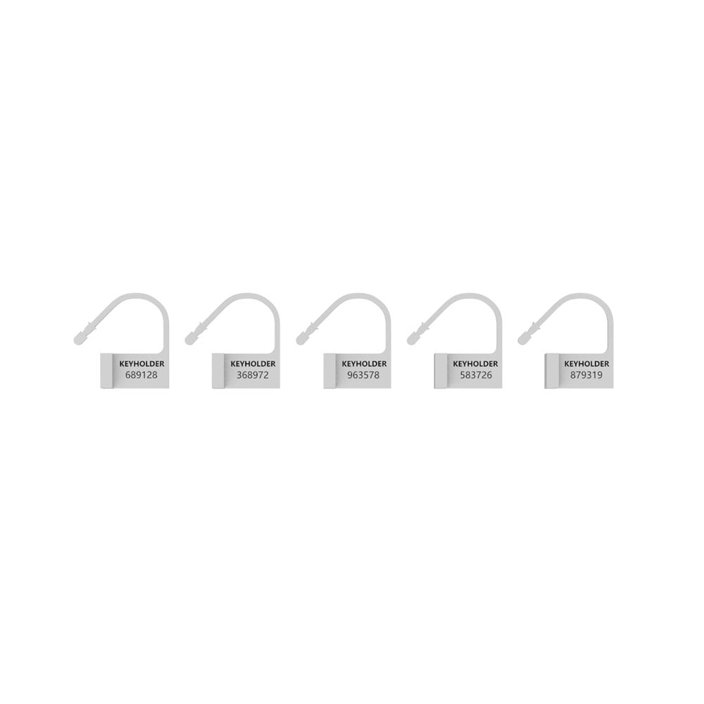 Man Cage White Spare Locks x5 - Eroticon Ltd