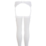 Suspender Set White - Eroticon Ltd