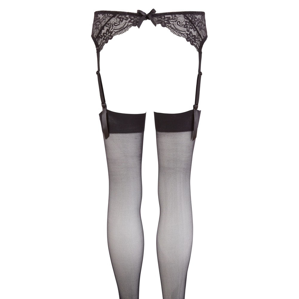 Suspender Set Black - Eroticon Ltd
