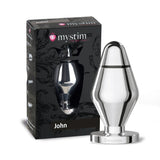 MyStim John Aluminium Butt Plug - Eroticon Ltd