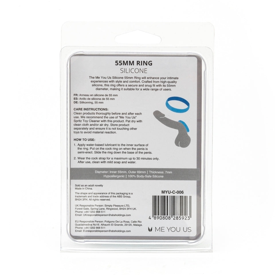 Me You Us Silicone 55mm Ring - Eroticon Ltd