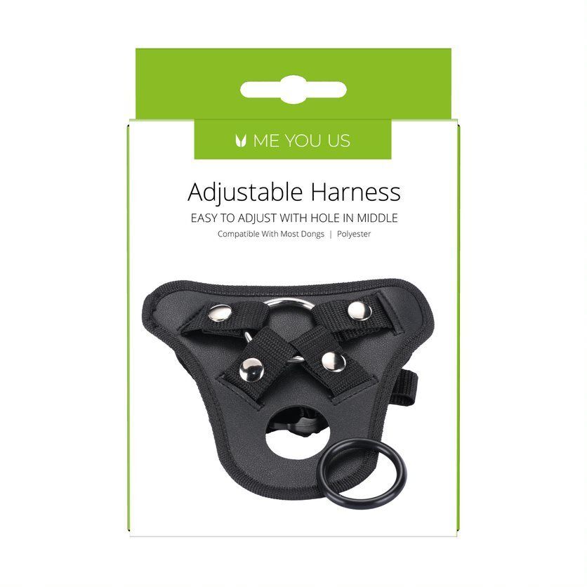 Me You Us Adjustable Harness Black - Eroticon Ltd