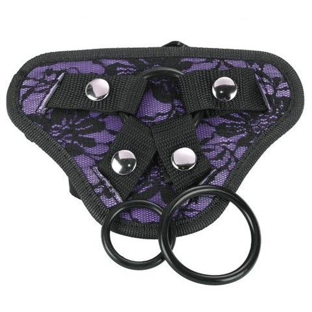 Me You Us Lace Harness With Bullet Pocket - Eroticon Ltd