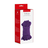 Me You Us Tie Me Up Soft Cotton Rope 10 Metres Purple - Eroticon Ltd