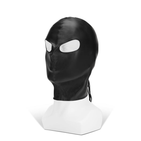 Me You Us PU Black Hood with Eyes - Eroticon Ltd