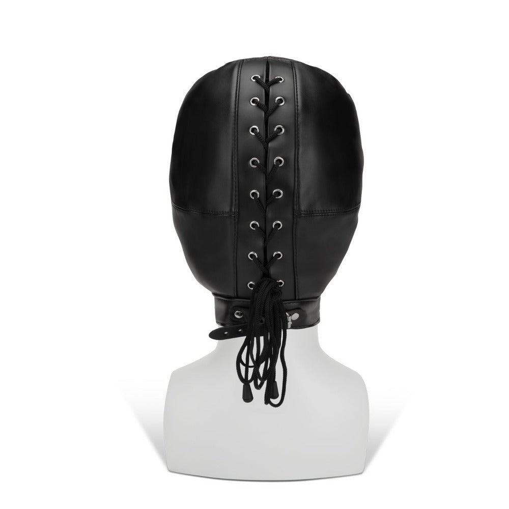 Me You Us Black Hood With Eyes Nose Mouth - Eroticon Ltd