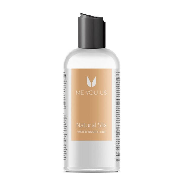 Me You Us Natural Slix Water Based Lube 100ml - Eroticon Ltd