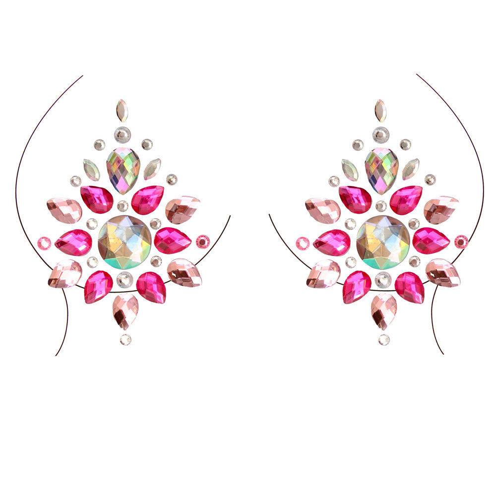 Phoenix Nipple Jewels Sticker NIPPLE007 - Eroticon Ltd