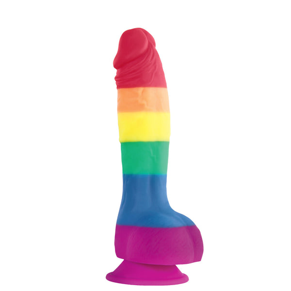 Colours Pride Edition 6 Inch Realistic Silicone Dildo With Balls - Eroticon Ltd
