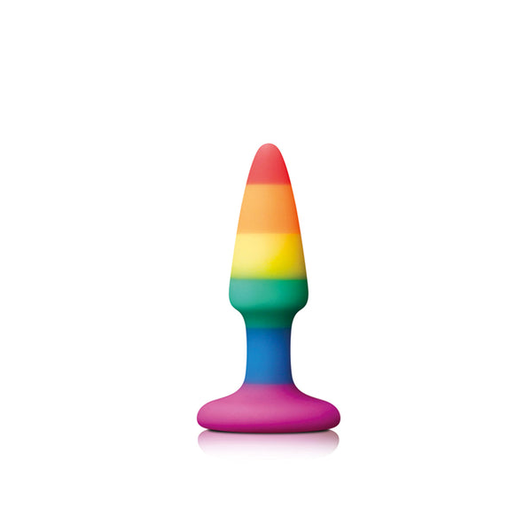 Pride Pleasure Plug Rainbow Mini - Eroticon Ltd