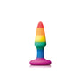 Pride Pleasure Plug Rainbow Mini - Eroticon Ltd