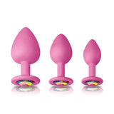 Glams Pink Spades Anal Trainer Kit - Eroticon Ltd