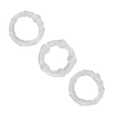 NS Novelties Renegade Intensity Rings Cockrings Clear - Eroticon Ltd