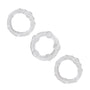 NS Novelties Renegade Intensity Rings Cockrings Clear - Eroticon Ltd