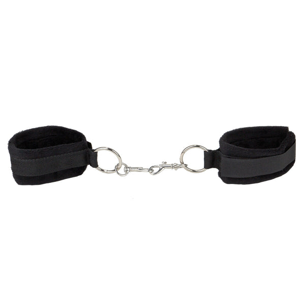 Ouch Velcro Black Cuffs For Hands And Ankles - Eroticon Ltd