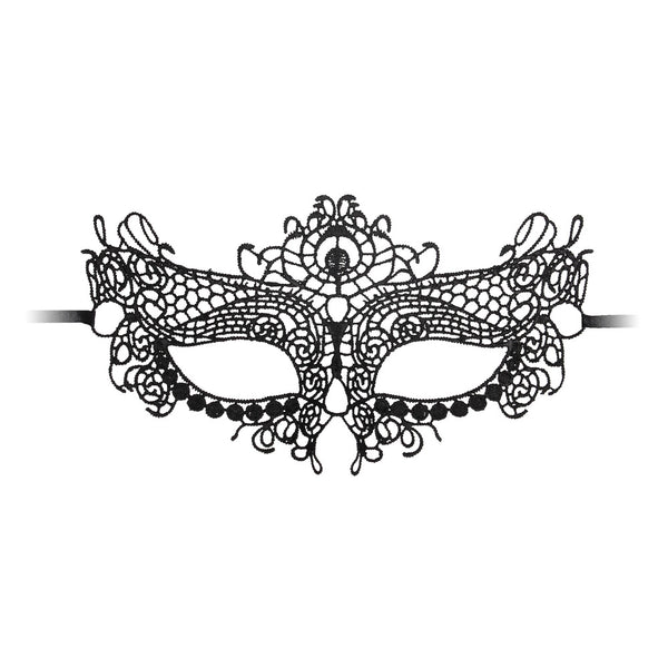 Ouch Queen Black Lace Mask - Eroticon Ltd