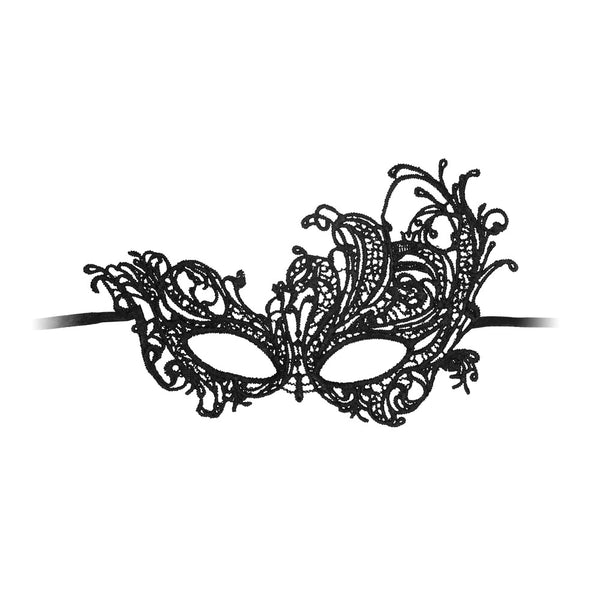 Ouch Royal Black Lace Mask - Eroticon Ltd