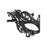 Ouch Royal Black Lace Mask - Eroticon Ltd