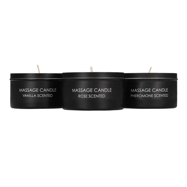 Ouch Set of 3 Massage Candles - Eroticon Ltd