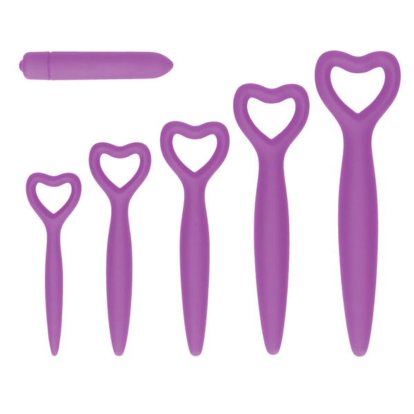 Ouch Silicone Vaginal Dilator Set Purple - Eroticon Ltd