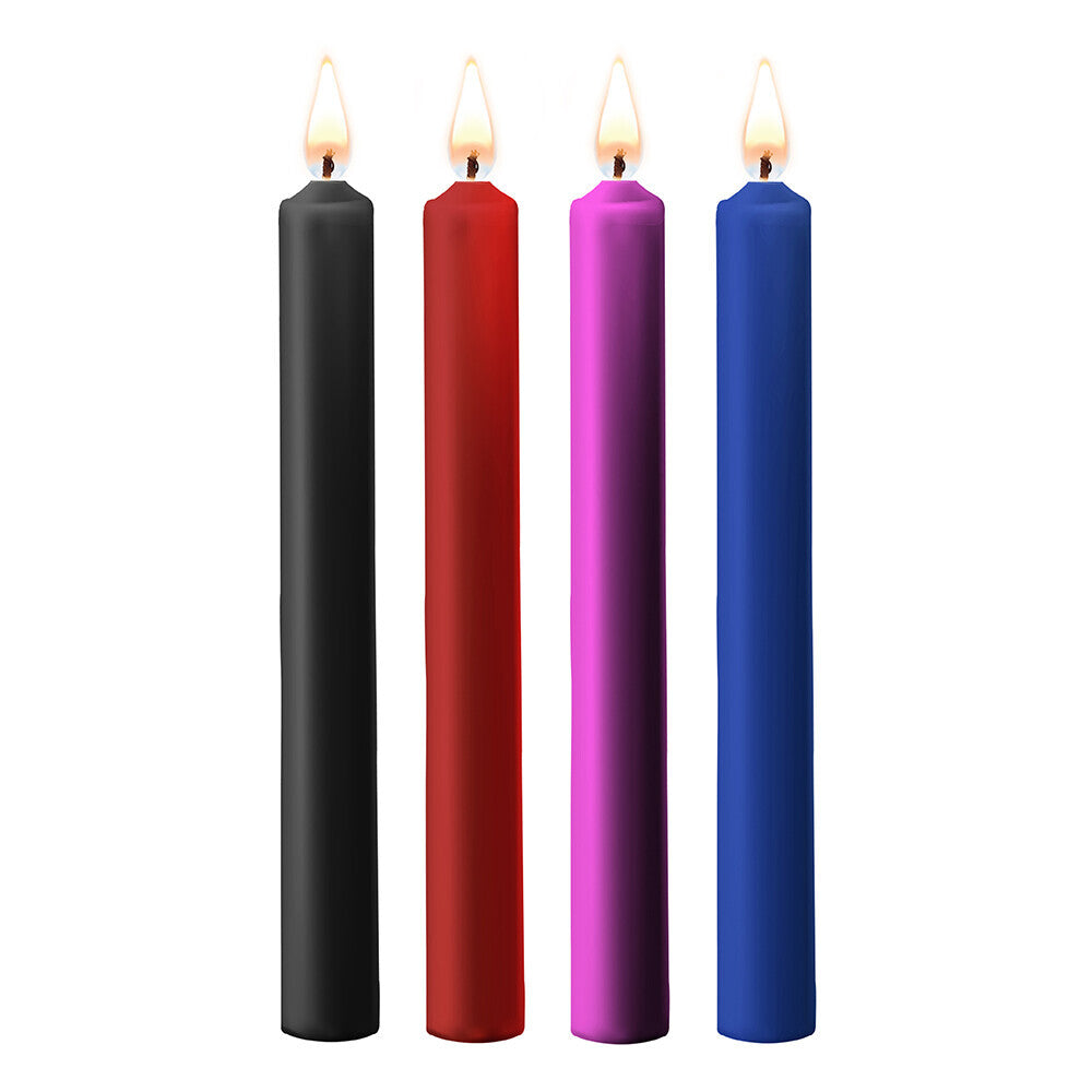 Teasing Wax Candles 4 Pack Large - Eroticon Ltd