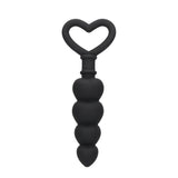 Ouch Silicone Anal Love Beads Black - Eroticon Ltd
