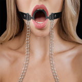 Ouch O Ring Gag With Nipple Clamps - Eroticon Ltd