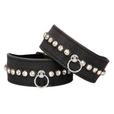Ouch Diamond Studded Wrist Cuffs - Eroticon Ltd