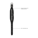 Ouch Diamond Studded Wrist Cuffs - Eroticon Ltd