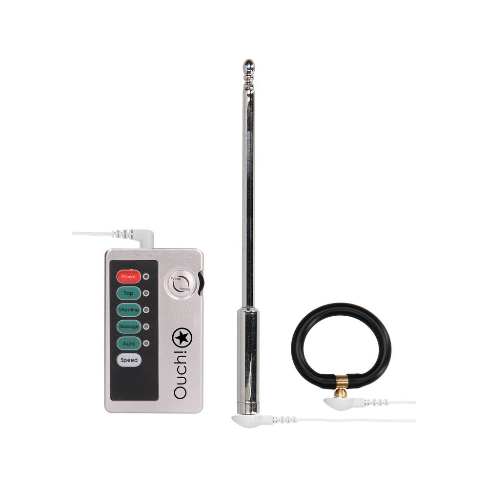 Ouch E Stimulation Urethral Sounding Set - Eroticon Ltd