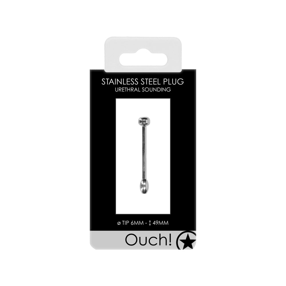 Ouch Stainless Steel Plug - Eroticon Ltd
