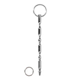 Ouch Urethral Sounding Steel Dilator With Ring - Eroticon Ltd