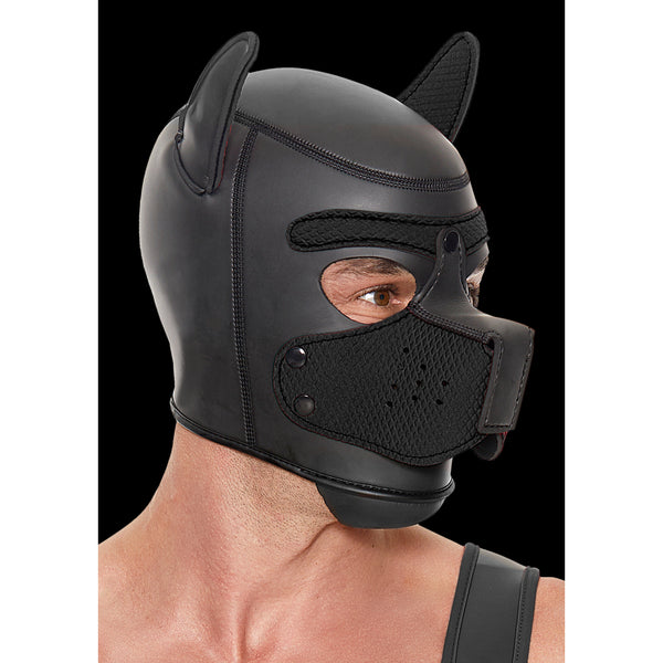 Neoprene Puppy Mask Puppy Play - Eroticon Ltd