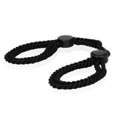 Ouch Adjustable Rope Hand Cuffs - Eroticon Ltd
