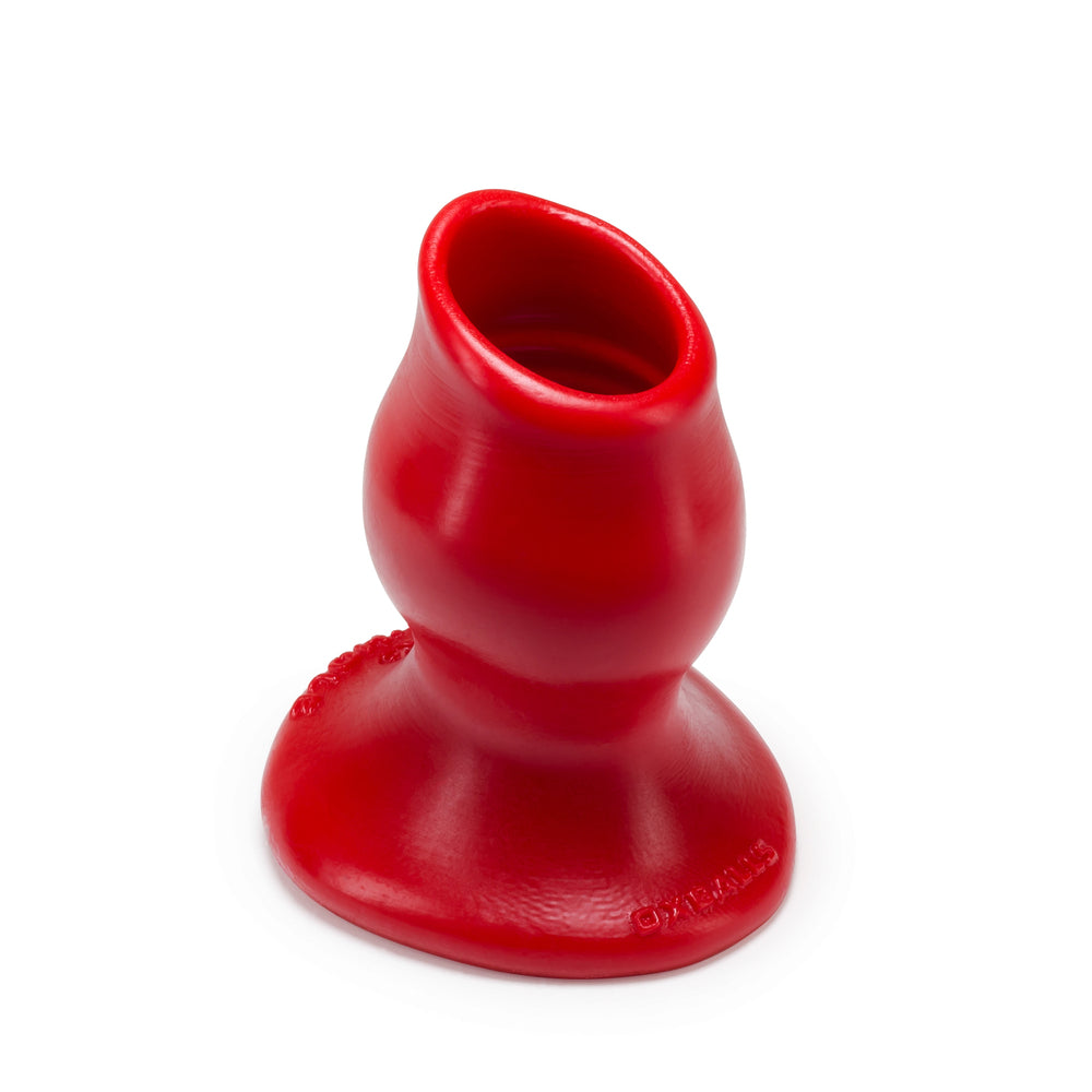 Oxballs Hollow Butt Plug Medium Red - Eroticon Ltd