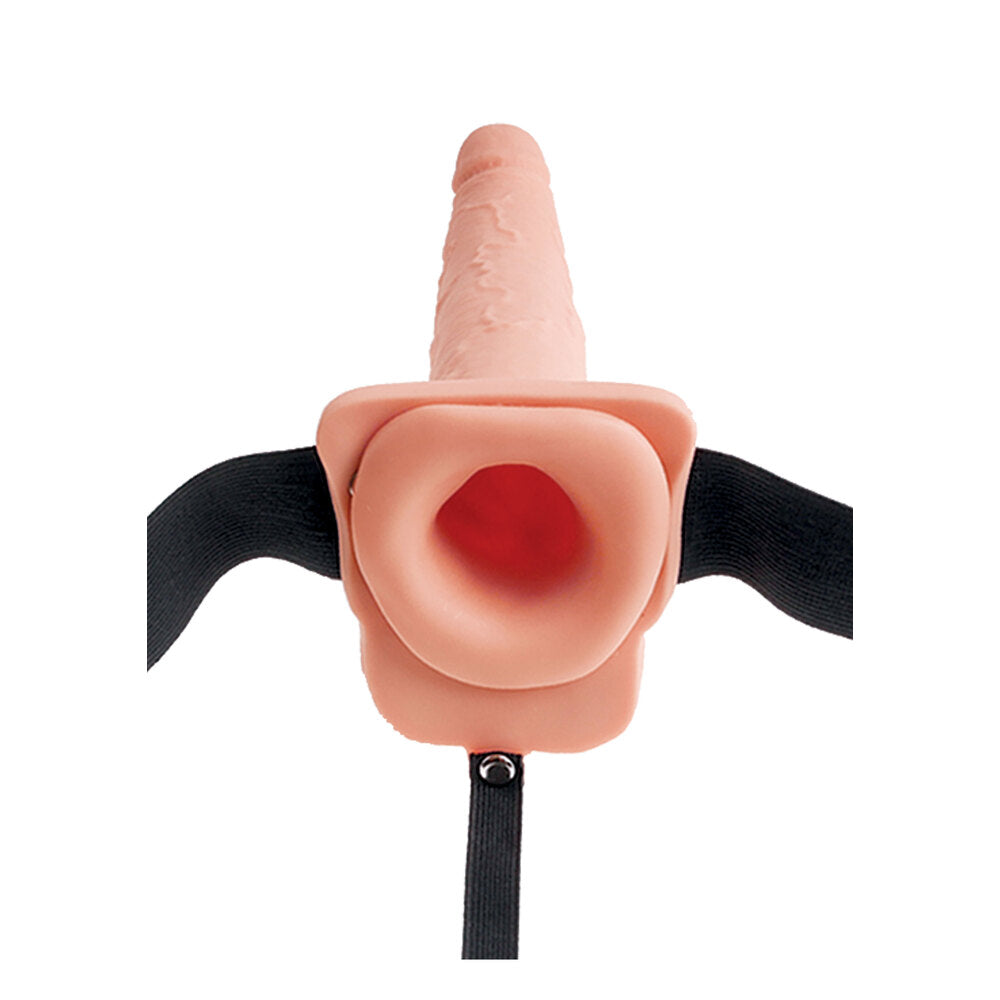 Fetish Fantasy 7.5 Inch Hollow Squirting Strapon - Eroticon Ltd